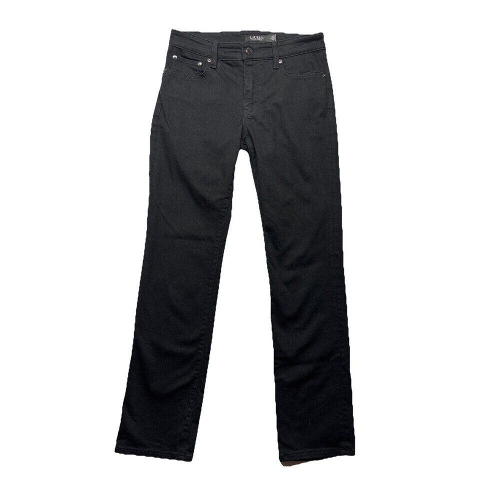 Ralph Lauren Black Label Straight Leg Pants - Black